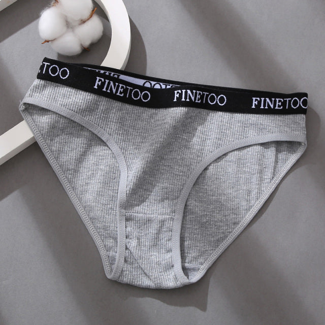 New Women&#39;s Cotton Briefs Female Underpants Sexy V Waist Women&#39;s Panties Cotton Plus Size Pantys Lingerie M-4XL