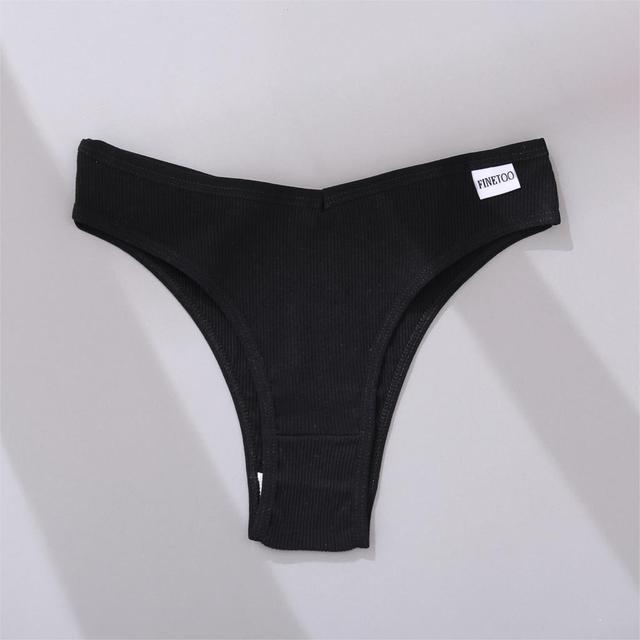 New Women&#39;s Cotton Briefs Female Underpants Sexy V Waist Women&#39;s Panties Cotton Plus Size Pantys Lingerie M-4XL