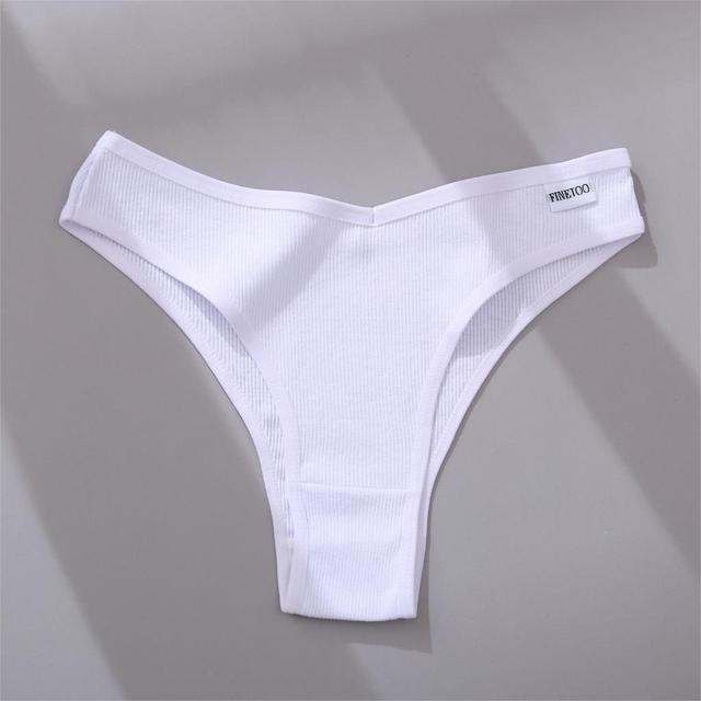 New Women&#39;s Cotton Briefs Female Underpants Sexy V Waist Women&#39;s Panties Cotton Plus Size Pantys Lingerie M-4XL