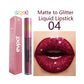 15 Colors Sexy Shimmer Diamond Glitter Lip Gloss Matte Liquid Lipstick Long Lasting Waterproof  Pearl Velvet Lipgloss Lip Makeup