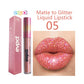 15 Colors Sexy Shimmer Diamond Glitter Lip Gloss Matte Liquid Lipstick Long Lasting Waterproof  Pearl Velvet Lipgloss Lip Makeup
