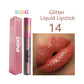 15 Colors Sexy Shimmer Diamond Glitter Lip Gloss Matte Liquid Lipstick Long Lasting Waterproof  Pearl Velvet Lipgloss Lip Makeup