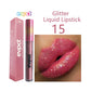 15 Colors Sexy Shimmer Diamond Glitter Lip Gloss Matte Liquid Lipstick Long Lasting Waterproof  Pearl Velvet Lipgloss Lip Makeup
