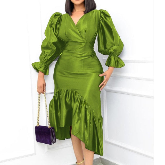 High Quality Women Dress Bow Elegant Wedding Party Dresses For Women 2022 Summer Plus Size Women Clothing S-XXXL Femme Vestidos