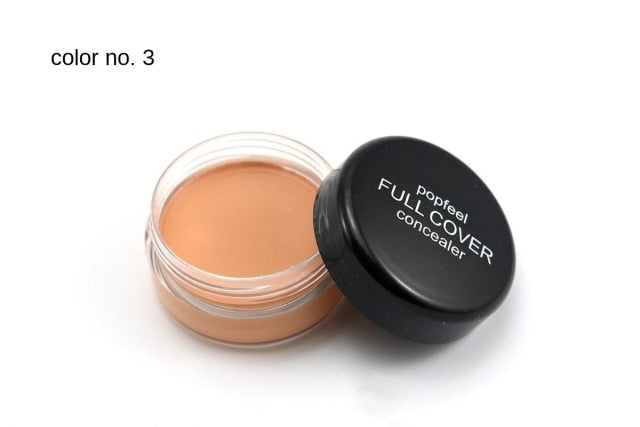 Hide Blemish Face Eye Lip Cream Concealer Makeup Foundation Professional Full Cover Contour Base Make Up Concealer Cream Hot