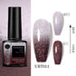 UR SUGAR Thermal Ultra-thin Glitter 3 Colors Soak Off UV Gel Color-chaging Snowflake Temperature Color Change Gel Nail Art Gel