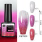 UR SUGAR Thermal Ultra-thin Glitter 3 Colors Soak Off UV Gel Color-chaging Snowflake Temperature Color Change Gel Nail Art Gel