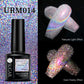 UR SUGAR Thermal Ultra-thin Glitter 3 Colors Soak Off UV Gel Color-chaging Snowflake Temperature Color Change Gel Nail Art Gel