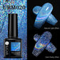 UR SUGAR Thermal Ultra-thin Glitter 3 Colors Soak Off UV Gel Color-chaging Snowflake Temperature Color Change Gel Nail Art Gel