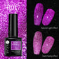 UR SUGAR Thermal Ultra-thin Glitter 3 Colors Soak Off UV Gel Color-chaging Snowflake Temperature Color Change Gel Nail Art Gel