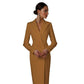 Autumn White Double Breasted Women Long Jacket Suits Ladies Prom Evening Guest Formal Wear Custom Made