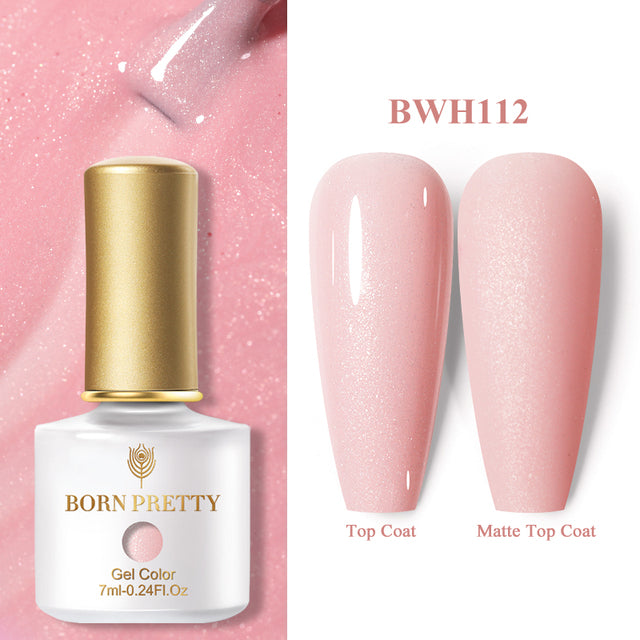 BORN PRETTY Glow-In-Dark Macaron Gel Nail Polish Summer Ice Cream Colors Luminous Nail Gel Soak Off UV LED Gel All for Manicure
