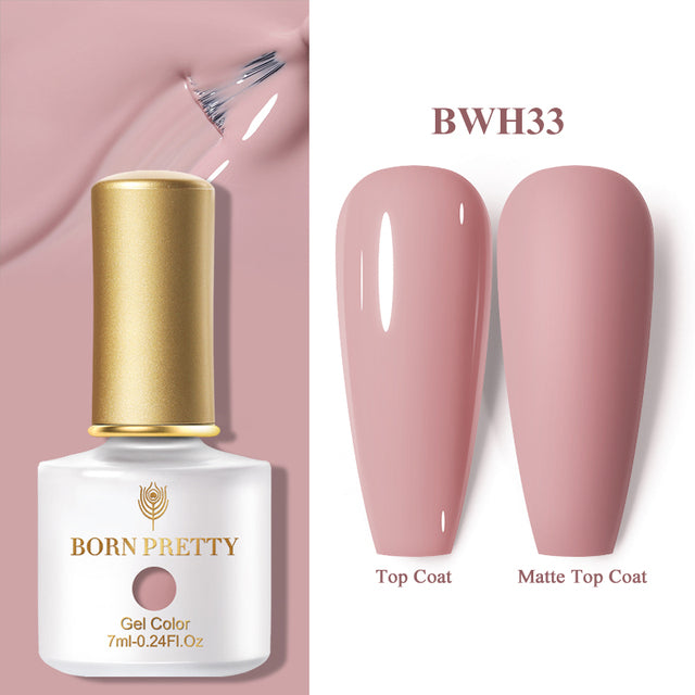 BORN PRETTY Glow-In-Dark Macaron Gel Nail Polish Summer Ice Cream Colors Luminous Nail Gel Soak Off UV LED Gel All for Manicure