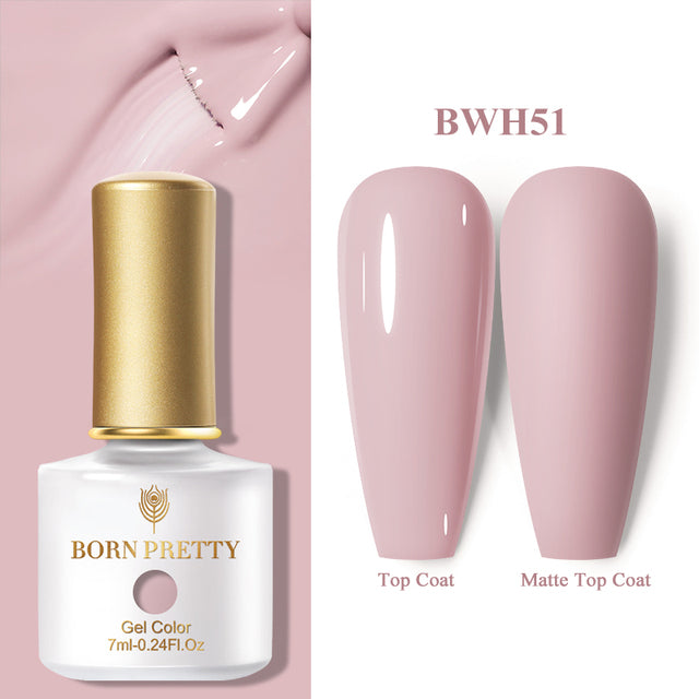 BORN PRETTY Glow-In-Dark Macaron Gel Nail Polish Summer Ice Cream Colors Luminous Nail Gel Soak Off UV LED Gel All for Manicure