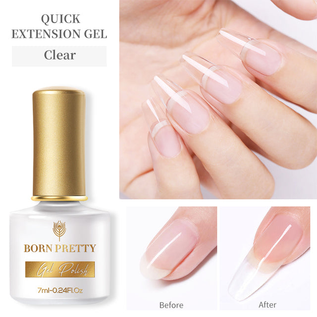 BORN PRETTY Glow-In-Dark Macaron Gel Nail Polish Summer Ice Cream Colors Luminous Nail Gel Soak Off UV LED Gel All for Manicure