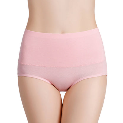 Plus Size Women&#39;s Underwear Sexy Lingerie High Waist Panties For Women Briefs Cotton Underpants Breathable Female Intimates