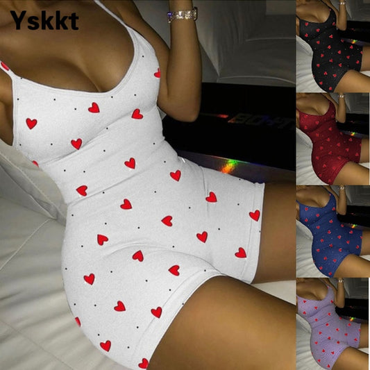 Rompers Womens Jumpsuit Shorts Sleevless Bodysuit Sexy Women Night Clubwear V Neck Bodycon Slim Bodysuits Playsuit 2022 Summer