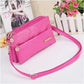Wome PU Leather Shoulder Bag Designer Crossbody Bag Purse Vintage Female Messenger Bags with Multi Pocket Handbags