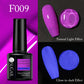 UR SUGAR Thermal Ultra-thin Glitter 3 Colors Soak Off UV Gel Color-chaging Snowflake Temperature Color Change Gel Nail Art Gel