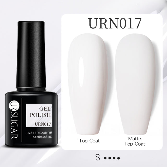 UR SUGAR Thermal Ultra-thin Glitter 3 Colors Soak Off UV Gel Color-chaging Snowflake Temperature Color Change Gel Nail Art Gel