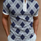 2021 New Men Polo Shirts Summer High Quality Casual Daily Short Sleeve Striped Mens Shirts Turn-Down Collar Zippers TEES Men