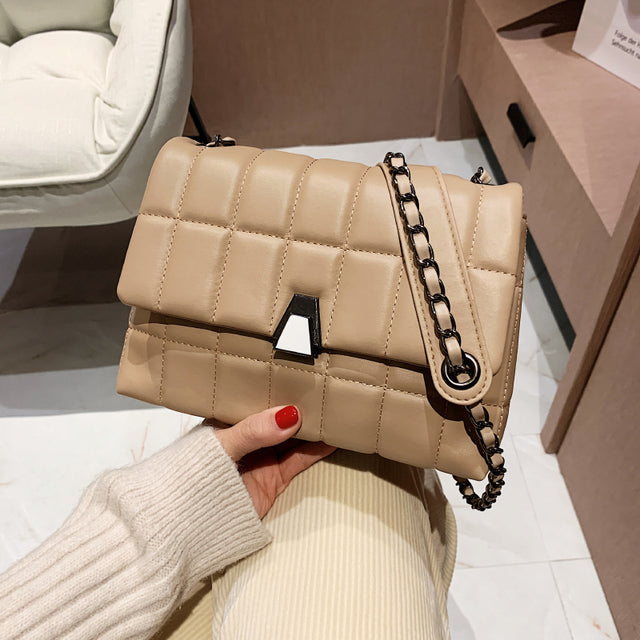 Quality Leather Crossbody Bags For Wome 2021 Female Shoulder Bag Luxury Designer Handbags Women Bags Sac A Main Fashion Lock Bag