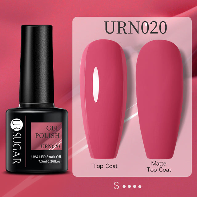 UR SUGAR 7.5ml Fluorescent Neon Glow-in-dark Gel Nail Polish Semi Perma Luminous UV Led Gel Varnish Manicure For Nails DIY
