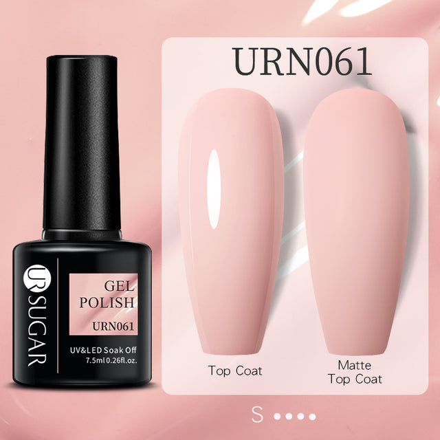 UR SUGAR 7.5ml Fluorescent Neon Glow-in-dark Gel Nail Polish Semi Perma Luminous UV Led Gel Varnish Manicure For Nails DIY