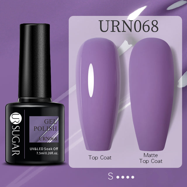 UR SUGAR 7.5ml Fluorescent Neon Glow-in-dark Gel Nail Polish Semi Perma Luminous UV Led Gel Varnish Manicure For Nails DIY