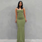 Satin Slip Sleeveless Backless Maxi Dress Women 2022 Y2k Summer Bodycon Elegant Sexy Outfits Ladies Birthday Party Club Sundress