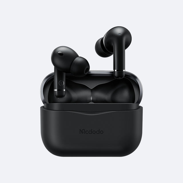 Mcdodo S2 TWS Anc Wireless Earphones Active Noise Cancelling Bluetooth 5.1 Headphone Support Touch Wireless Charging Water Proof