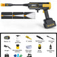 22500mAh Cordless High-Pressure Car Washing Machine Water Gun Lithium Battery Portable Washer Foam Generator Tornado