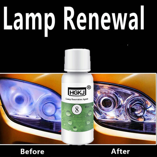 20ML Car Headlight Cleaning Repairing Fluid Repair Refurbishment Fluid Detergent Car Light Cleaner Scratch remover Repair Liquid