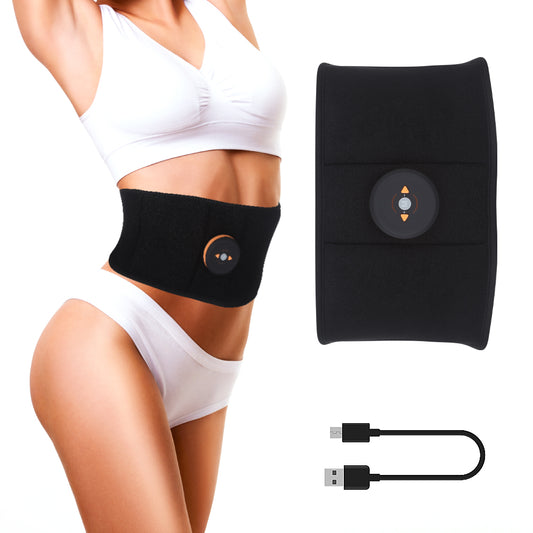 EMS Slimming Belt Waist Massager Electric Abdominal Trainer Fitness Equipment For Body Shaping Lost Weight Muscle Training
