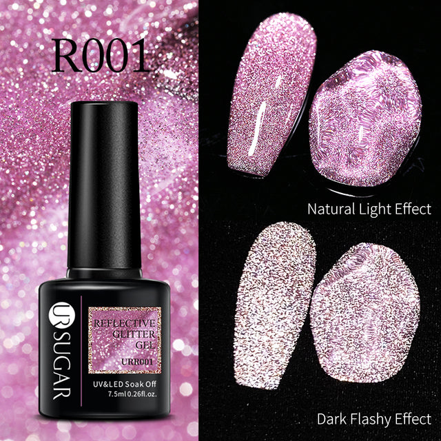UR SUGAR Luminous Wire Drawing Gel Varnish Manicure Glow In Dark Spider Painting Gel Nails Art DIY Design