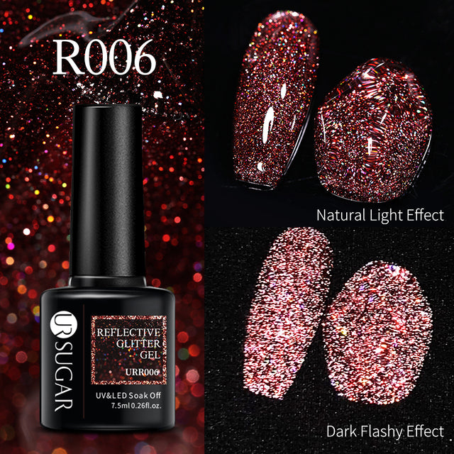 UR SUGAR Luminous Wire Drawing Gel Varnish Manicure Glow In Dark Spider Painting Gel Nails Art DIY Design