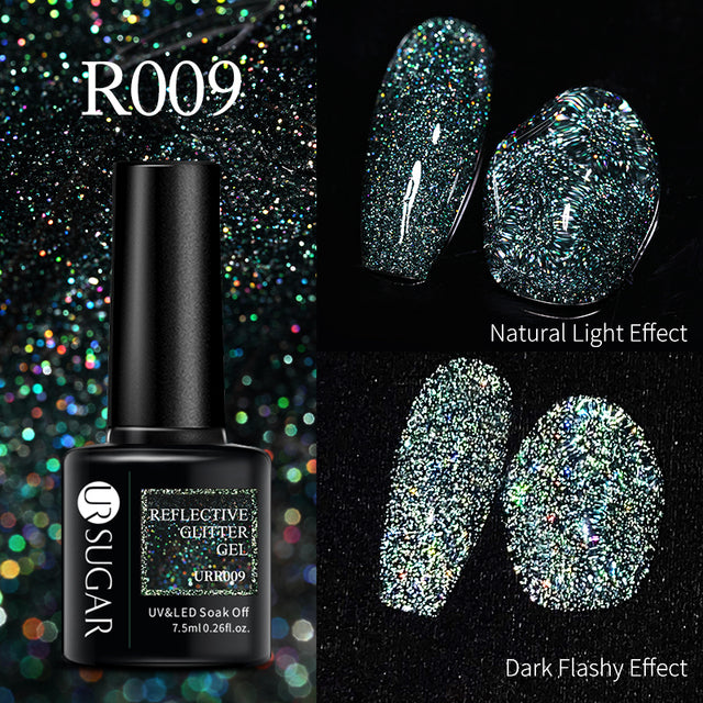 UR SUGAR Luminous Wire Drawing Gel Varnish Manicure Glow In Dark Spider Painting Gel Nails Art DIY Design
